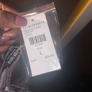 Fashion nova purple velvet dress